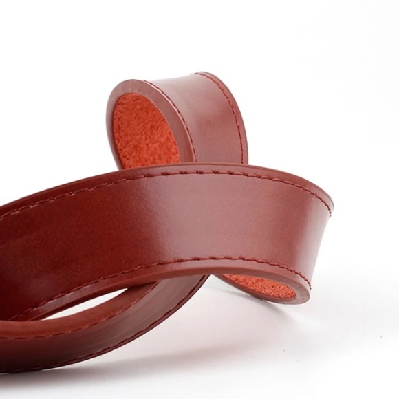 (Last 1) Double round buckle women’s belt - Picture 6 of 6